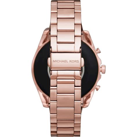 michael kors gen 5 smartwatch rose gold|michael kors gold bradshaw smartwatch.